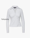 brenner-button-down-top-white